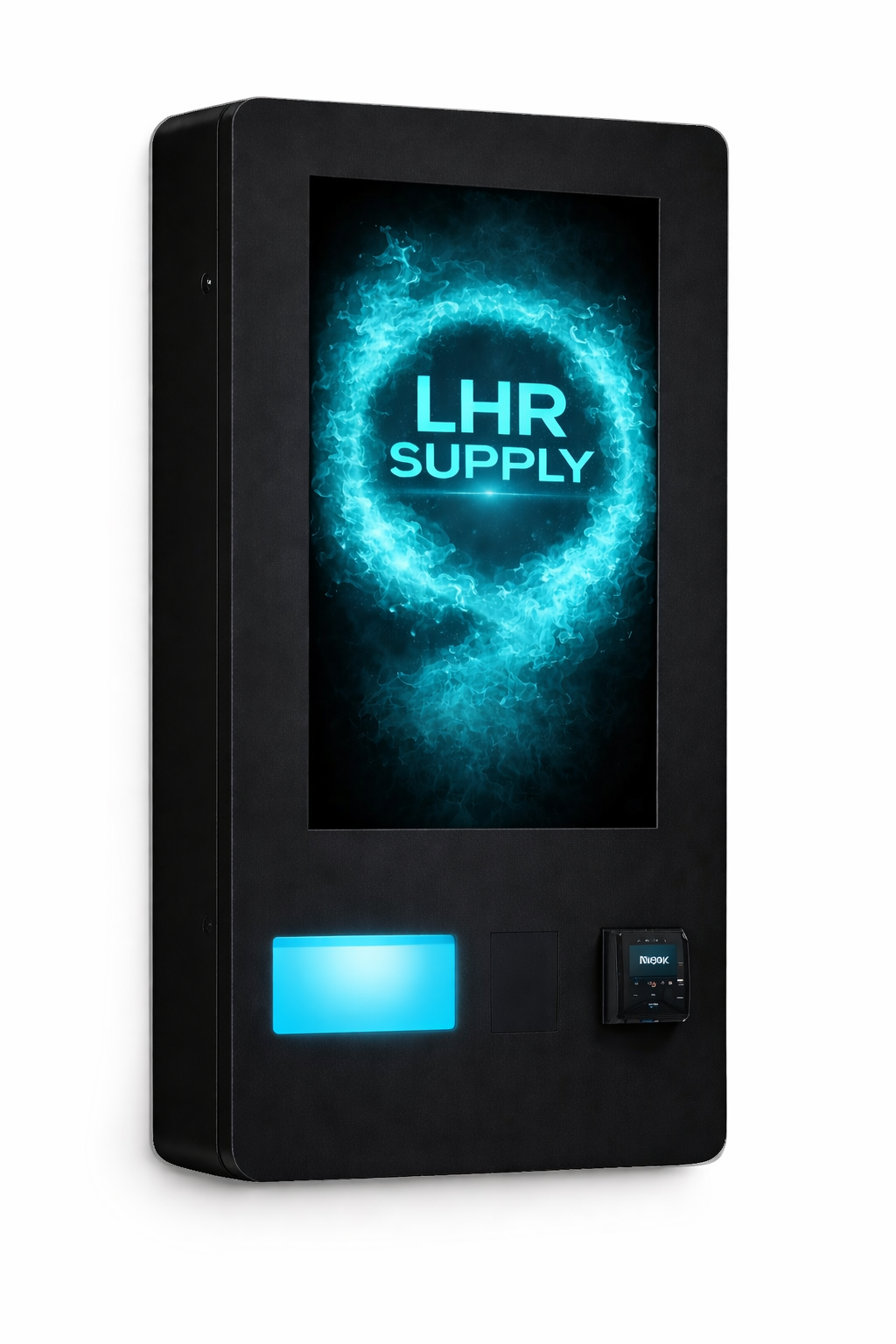 32-Inch Smart Vending Machine - Black Angle Right