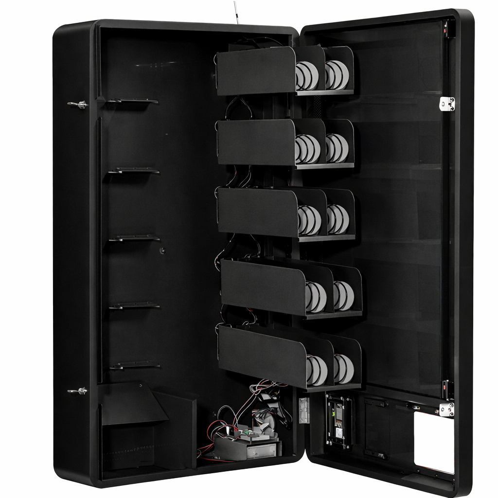 32-Inch Smart Vending Machine - Black Inside