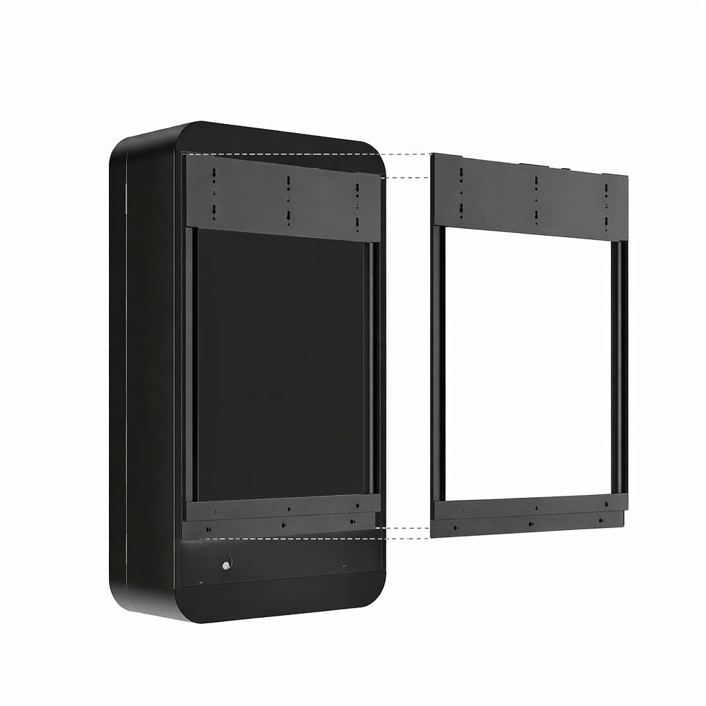 32-Inch Smart Vending Machine - Black Wall Mount