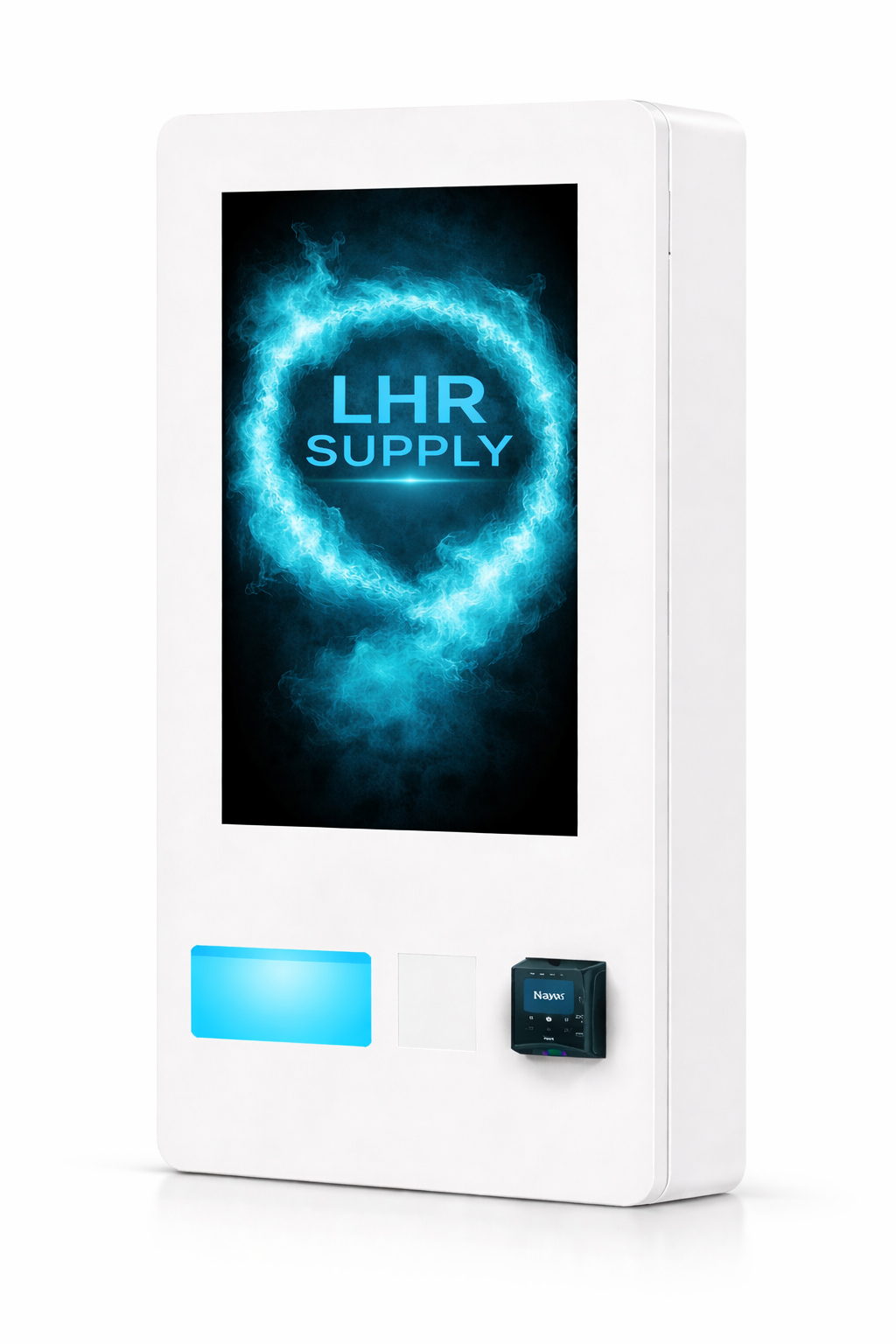 32-Inch Smart Vending Machine - White Angle Left